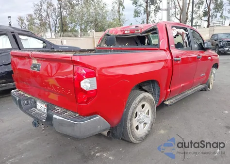 2020 Toyota Tundra Sr5 из США, поврежденный, VIN 5TFEY5F15LX263432